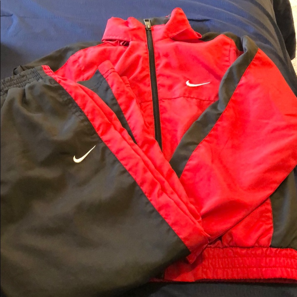 Nike Matching Track Suit. Size7